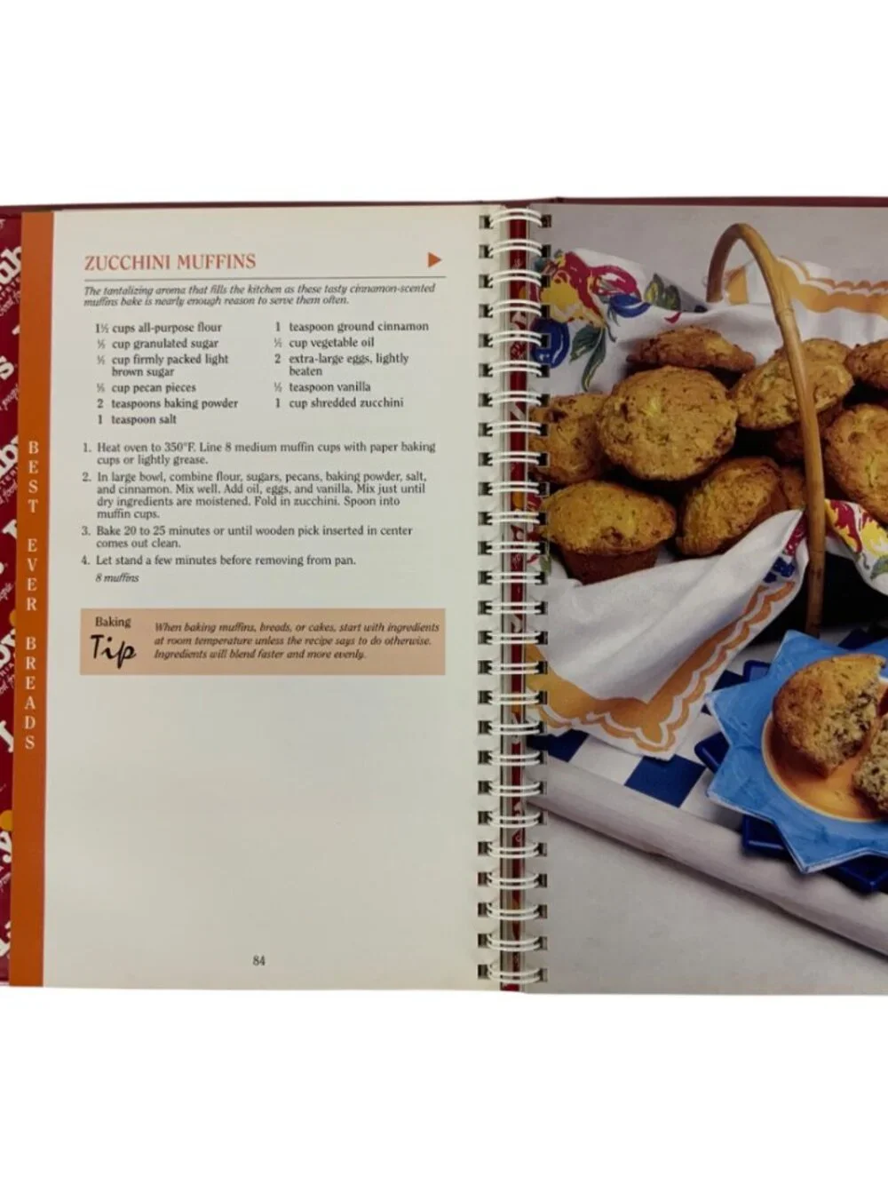 Lubys Cafeteria 50th Anniversary Recipe Collection Cookbook Spiral-Bound 1996